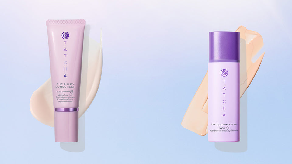 The Milky Sunscreen vs. The Silk Sunscreen