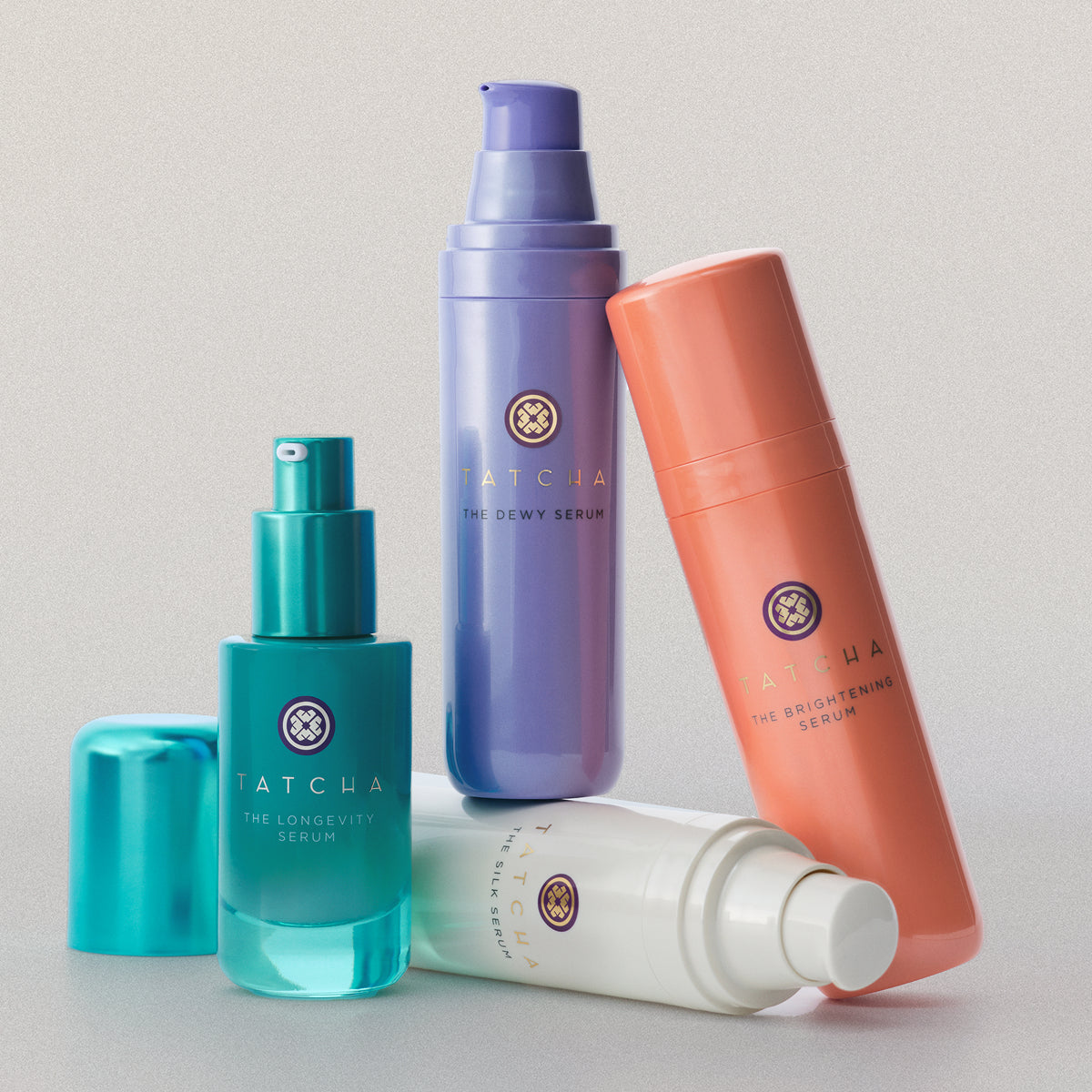 collection shot of tatcha serums