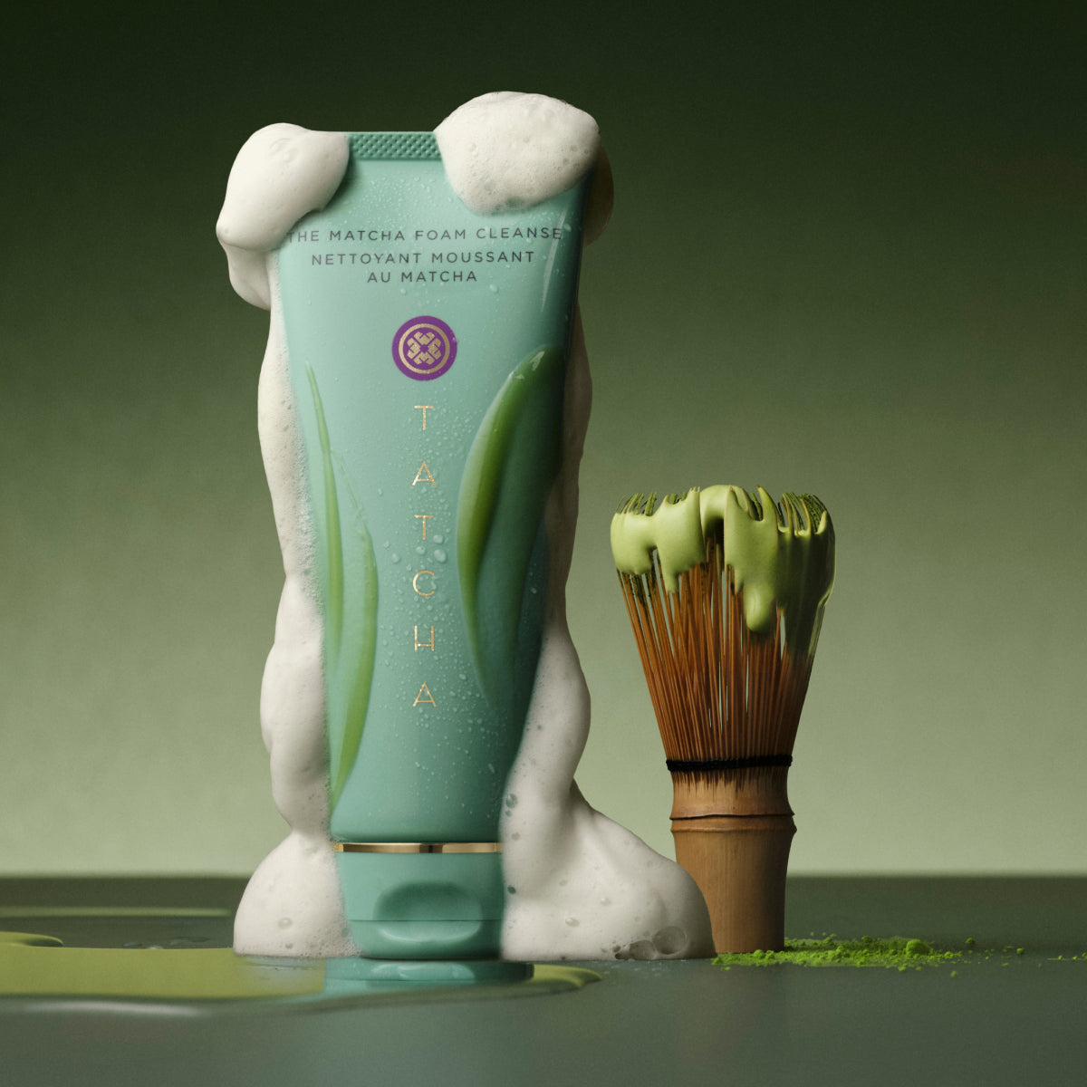 The Matcha Foam Cleanse