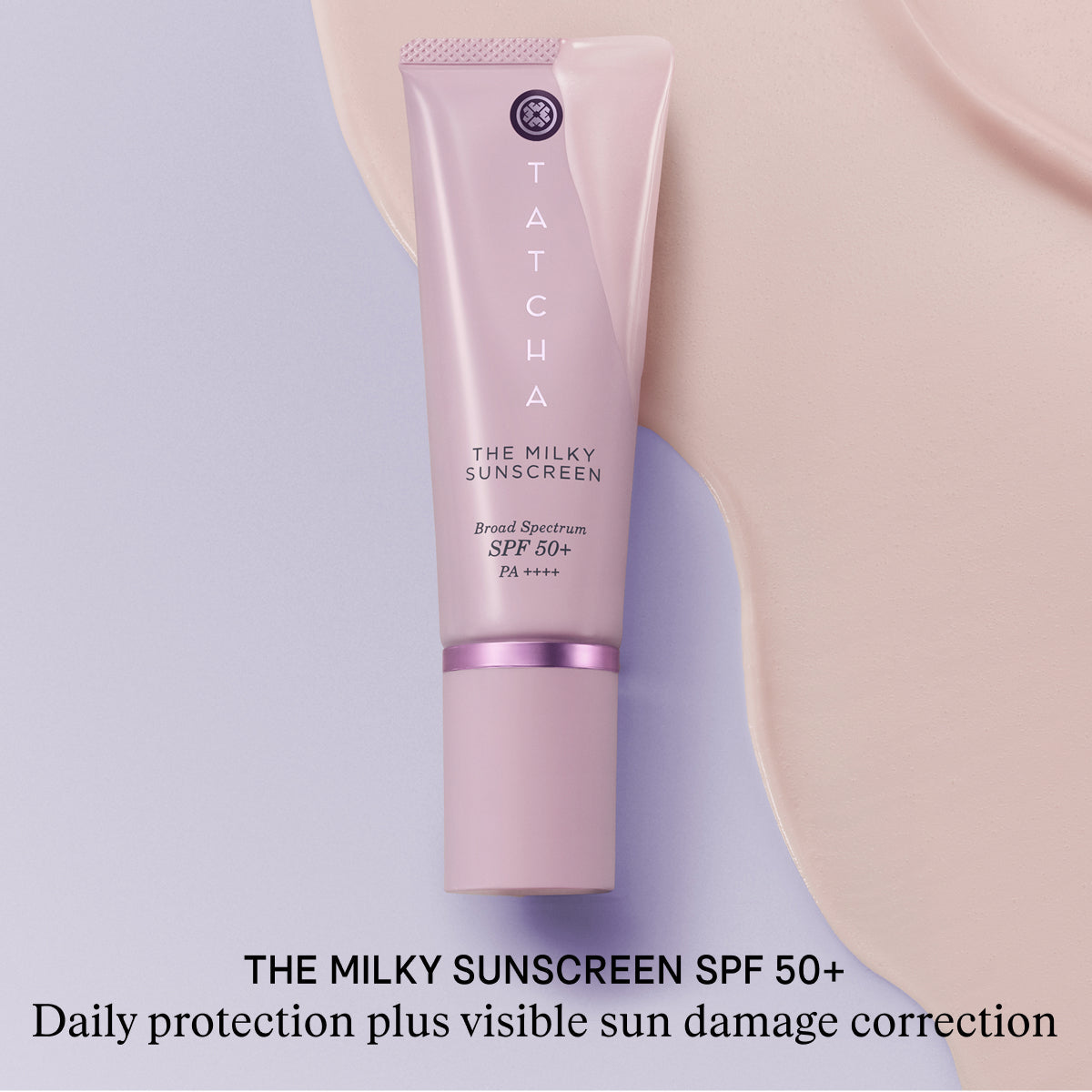 The Milky Sunscreen SPF 50+ Daily protection plus visible sun damage correction