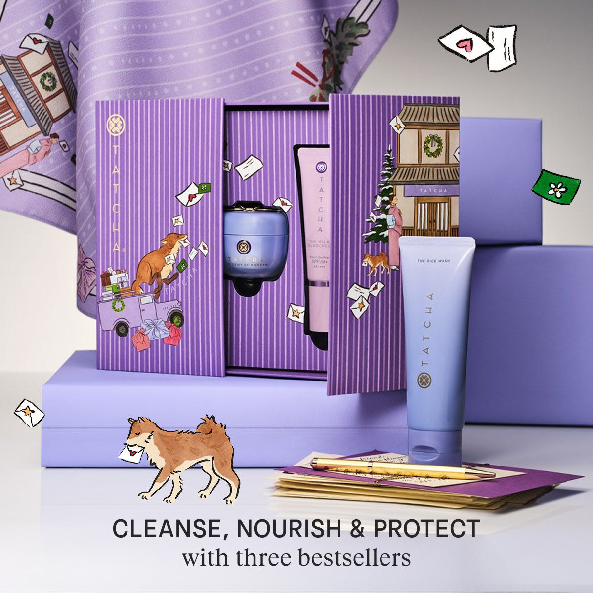 Cleanse, Nourish & Protect with three bestsellers