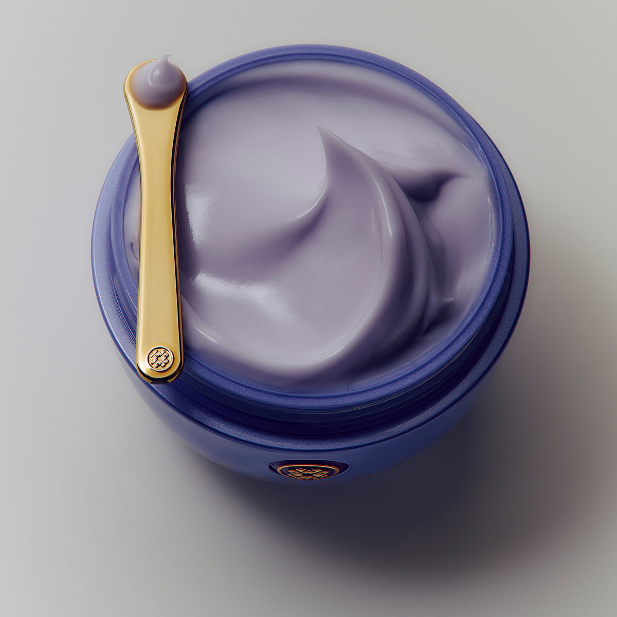 Product texture shot of the Tatcha Dewy Skin Cream in the component