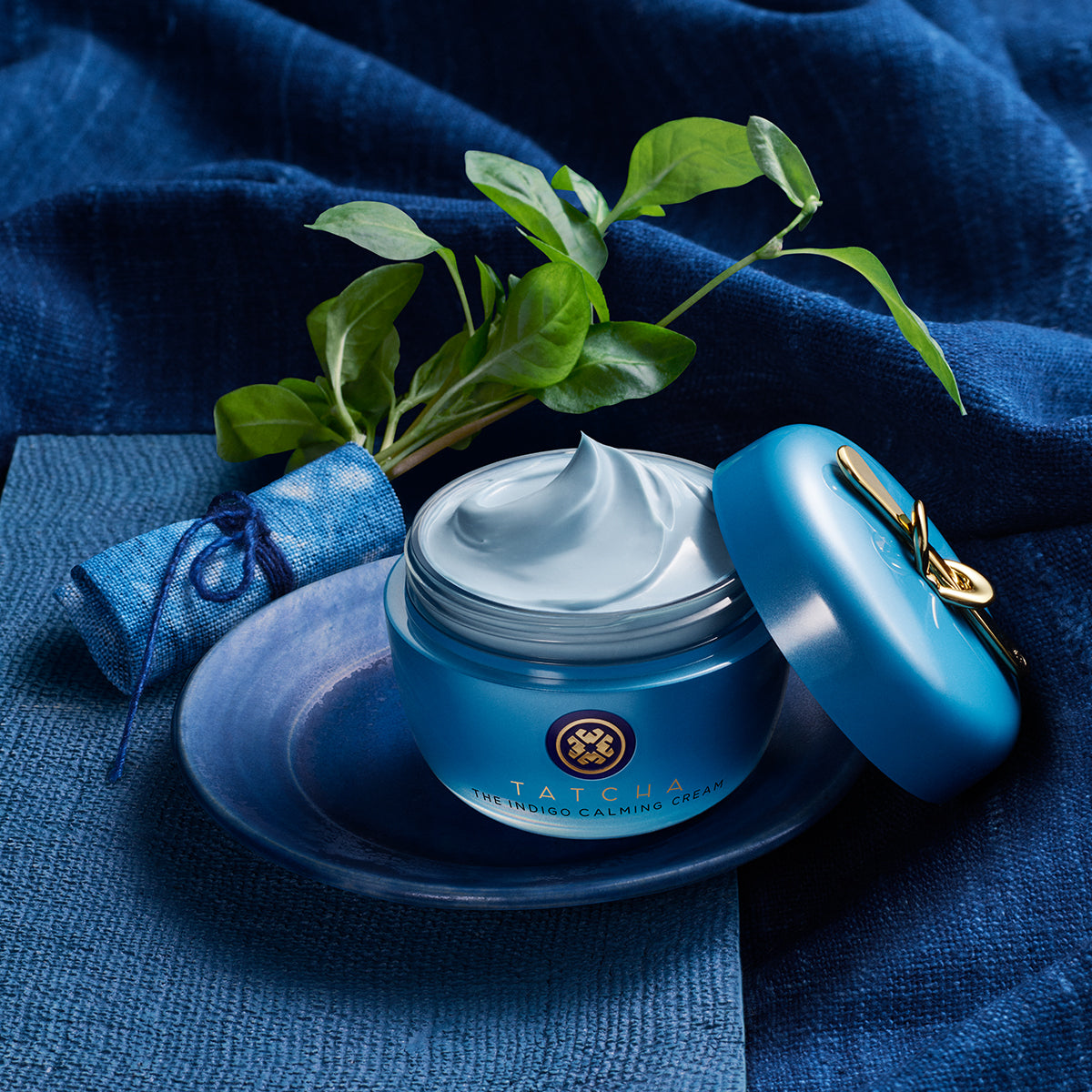 Indigo Calming Face Cream for Sensitive Skin | Tatcha