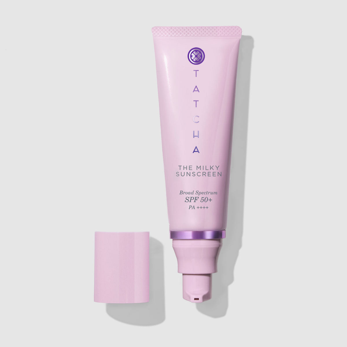 Tatcha The Milky Sunscreen tube with cap off