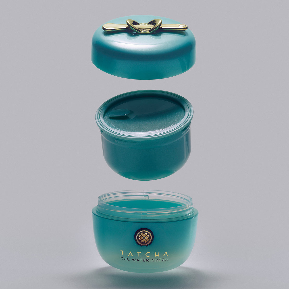The refill component of the Tatcha Water Cream
